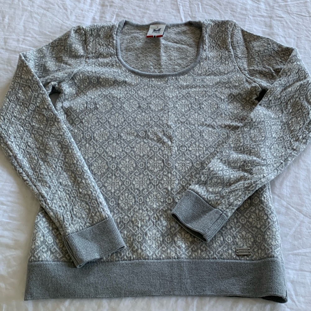 Dale of Norway - Sonja Sweater size small 100% extra-fine merino wool